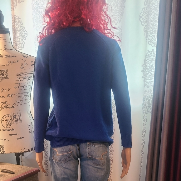 Authentic American Heritage So Villa Blue Sweater - Picture 7 of 12